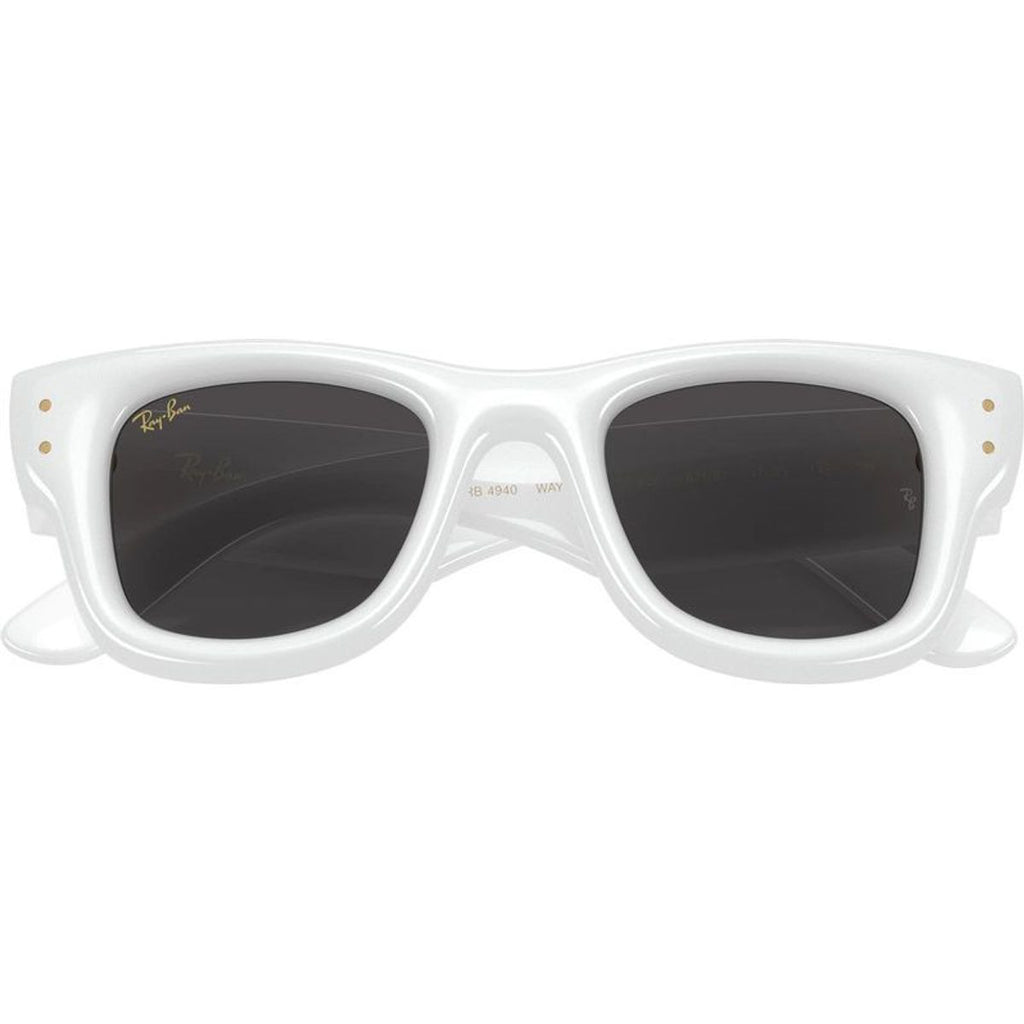 Wayfarer Puffer RB4940, White/Ultra Black Lenses