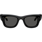 Wayfarer Puffer RB4940B, Black and Strass/Dark Grey Lenses