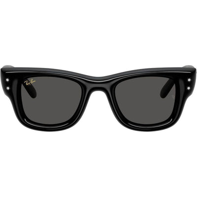 Wayfarer Puffer RB4940B, Black and Strass/Dark Grey Lenses