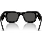 Wayfarer Puffer RB4940B, Black and Strass/Dark Grey Lenses