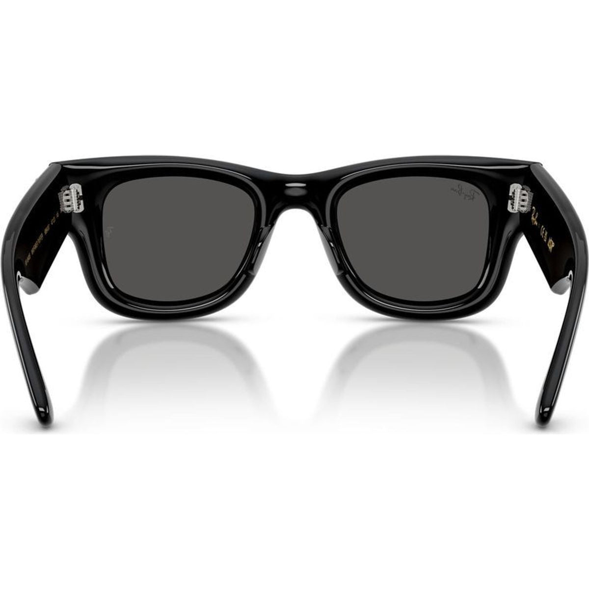 Wayfarer Puffer RB4940B, Black and Strass/Dark Grey Lenses