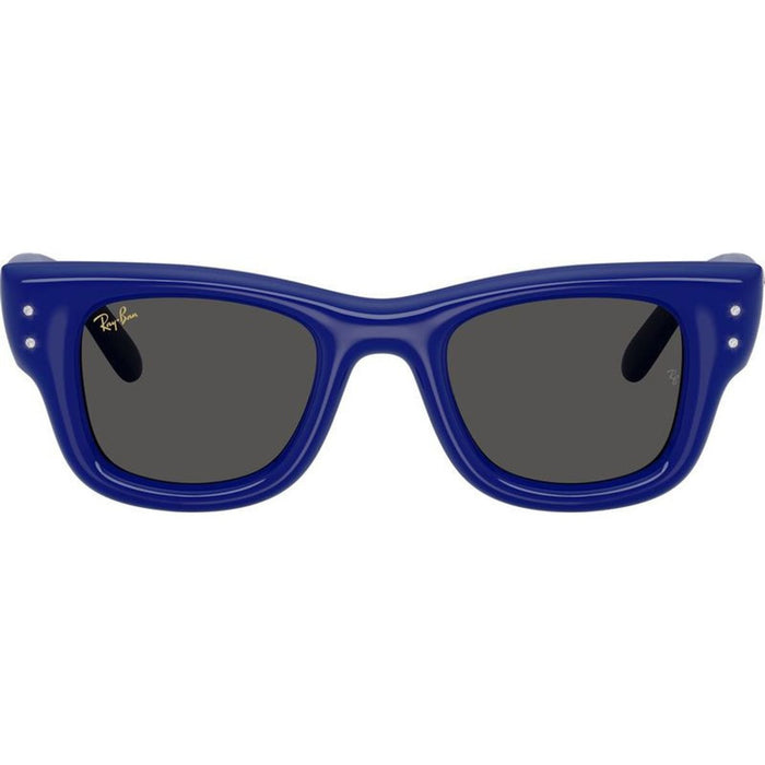 Wayfarer Puffer RB4940B, Blue and Strass/Dark Grey Lenses