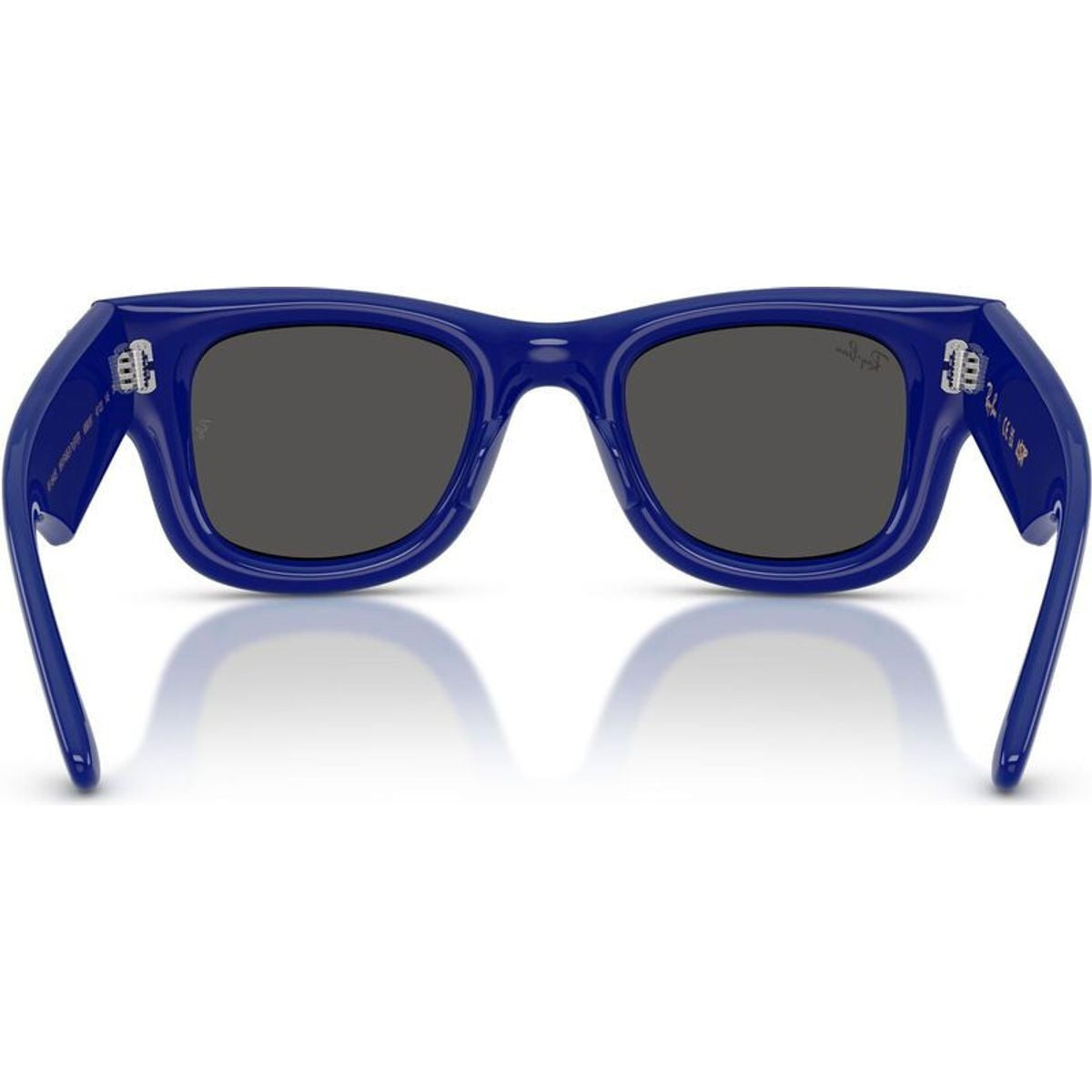 Wayfarer Puffer RB4940B, Blue and Strass/Dark Grey Lenses