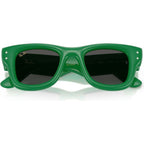 Wayfarer Puffer RB4940B, Green and Strass/Dark Grey Lenses