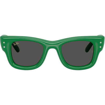 Wayfarer Puffer RB4940B, Green and Strass/Dark Grey Lenses