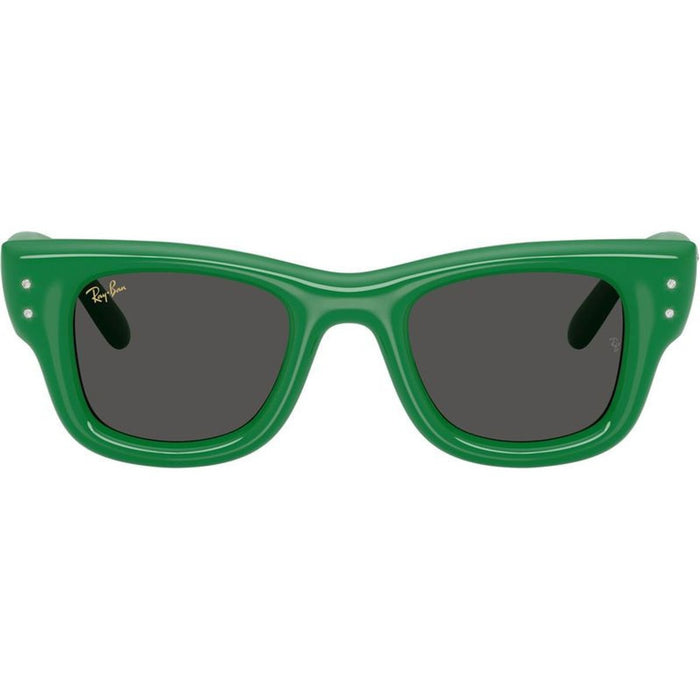 Wayfarer Puffer RB4940B, Green and Strass/Dark Grey Lenses