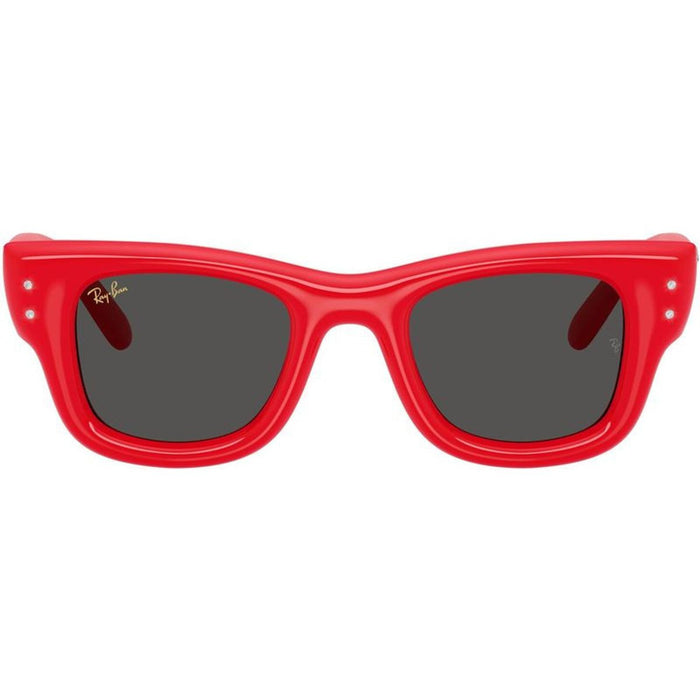 Wayfarer Puffer RB4940B, Red and Strass/Dark Grey Lenses
