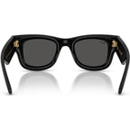 Wayfarer Puffer RB4940BP, Black and Strass Pave/Dark Grey Lenses