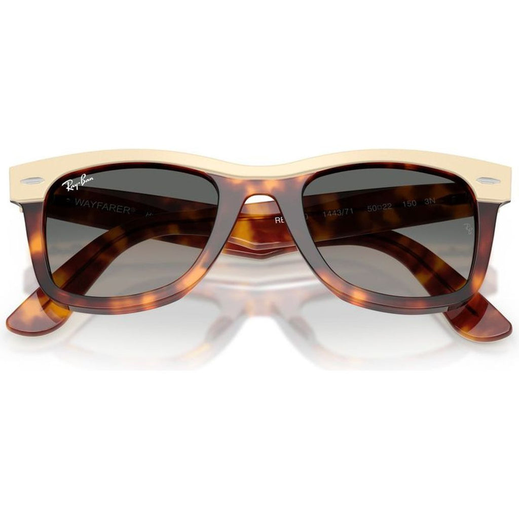 Wayfarer RB2240, Beige on Havana/Grey Gradient Glass Lenses