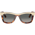 Wayfarer RB2240, Beige on Havana/Grey Gradient Glass Lenses