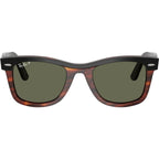 Wayfarer RB2240, Black on Havana/Green Polarised Glass Lenses