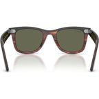 Wayfarer RB2240, Black on Havana/Green Polarised Glass Lenses