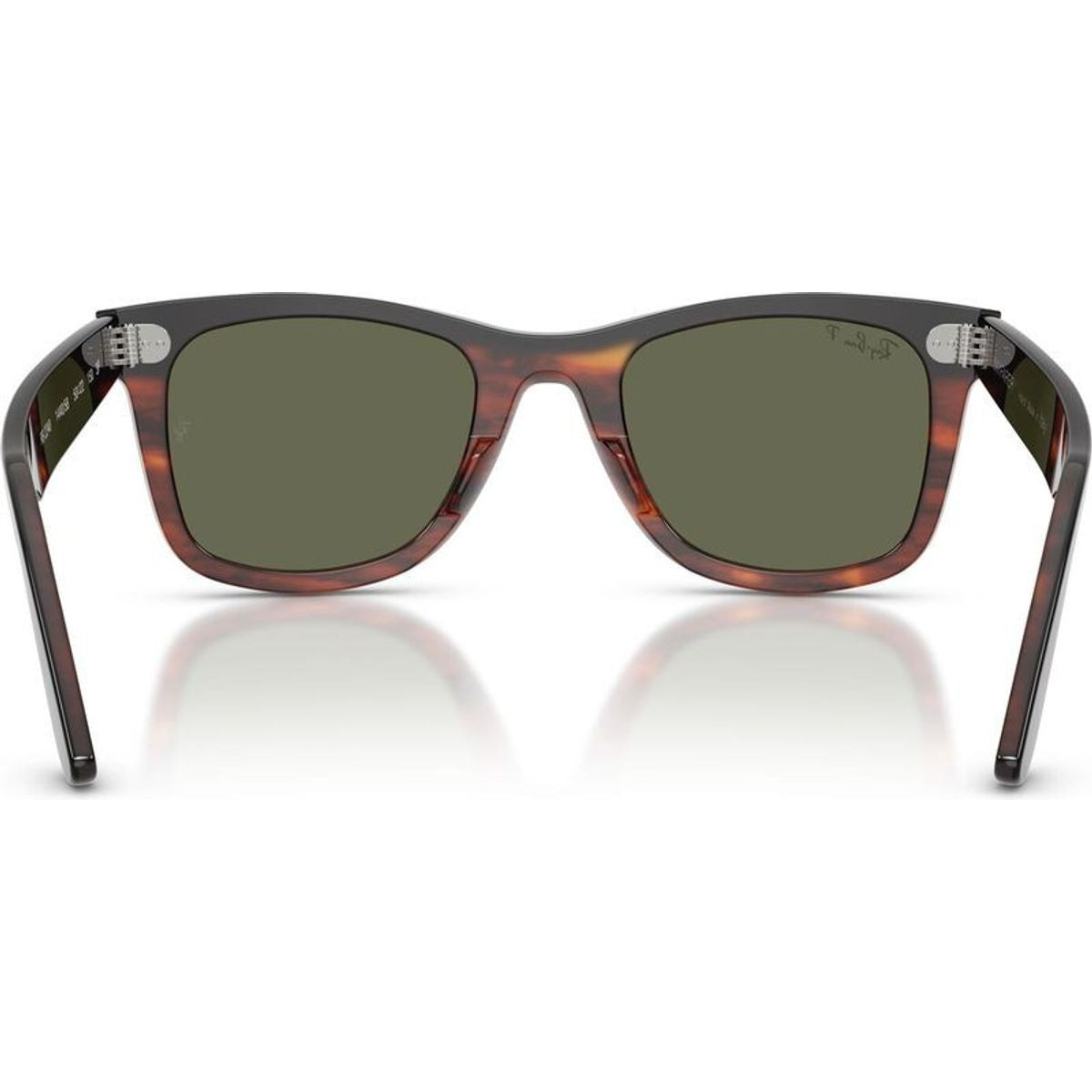 Wayfarer RB2240, Black on Havana/Green Polarised Glass Lenses