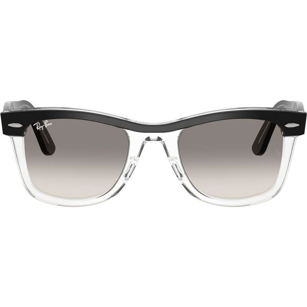 Wayfarer RB2240, Black on Transparent/Grey Clear Gradient Glass Lenses