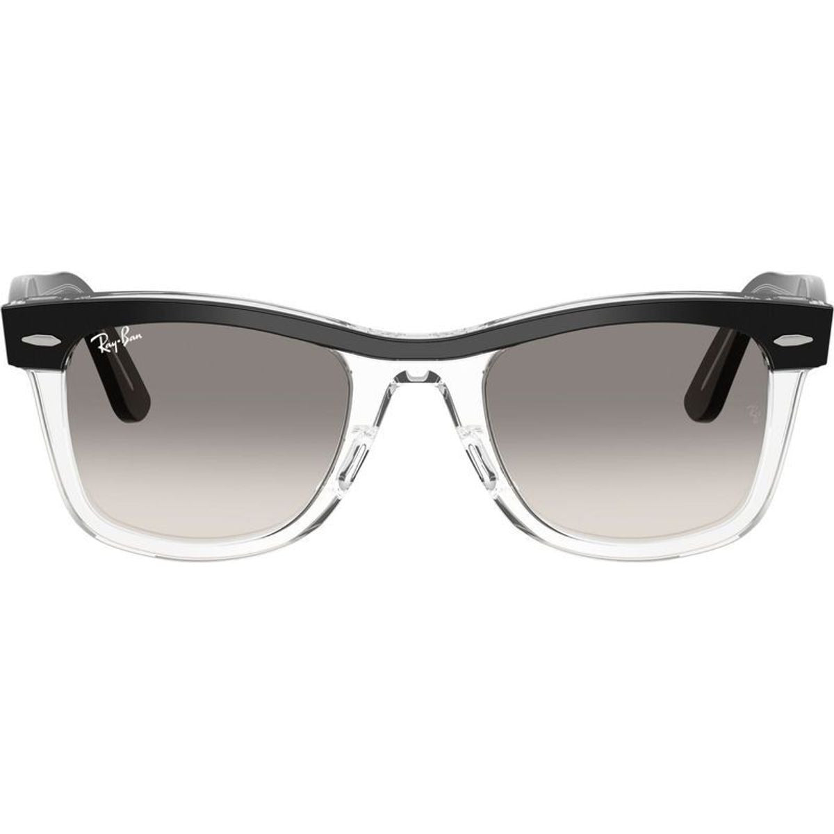 Wayfarer RB2240, Black on Transparent/Grey Clear Gradient Glass Lenses