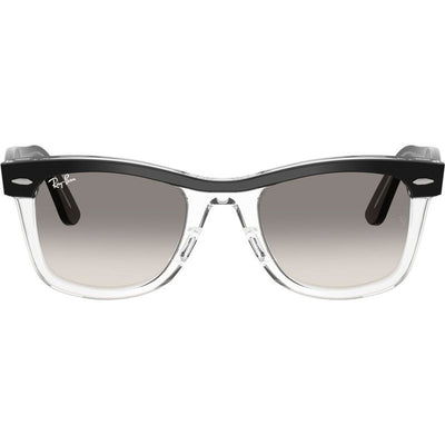 Wayfarer RB2240, Black on Transparent/Grey Clear Gradient Glass Lenses