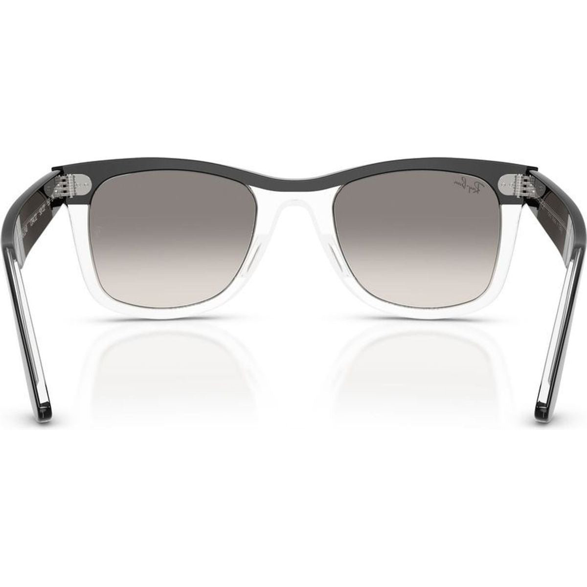 Wayfarer RB2240, Black on Transparent/Grey Clear Gradient Glass Lenses