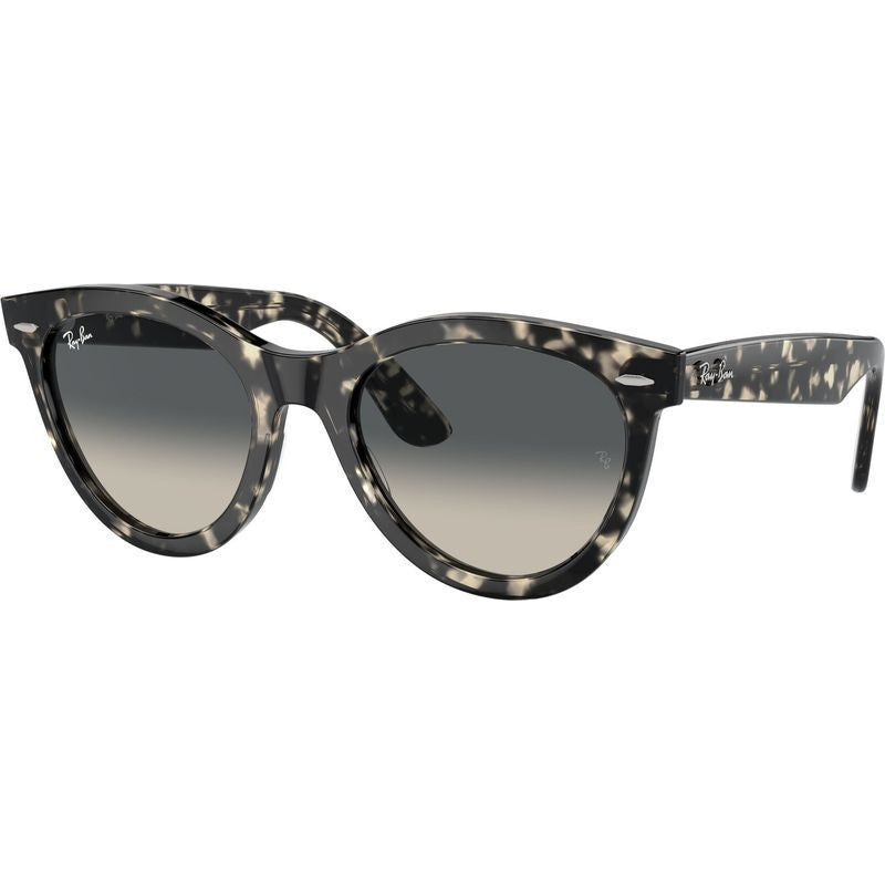 Wayfarer Way RB2241, Grey Havana/Grey Gradient Glass Lenses 51 Eye Size