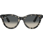 Wayfarer Way RB2241, Grey Havana/Grey Gradient Glass Lenses 51 Eye Size