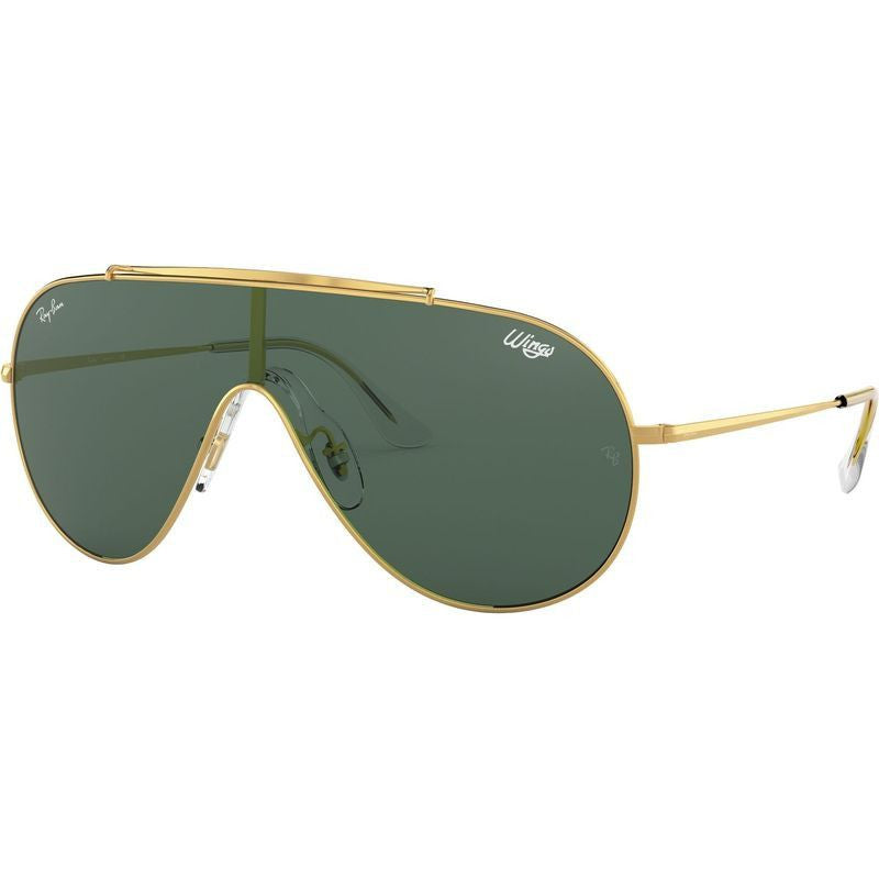Wings RB3597, Gold/Dark Green Lenses