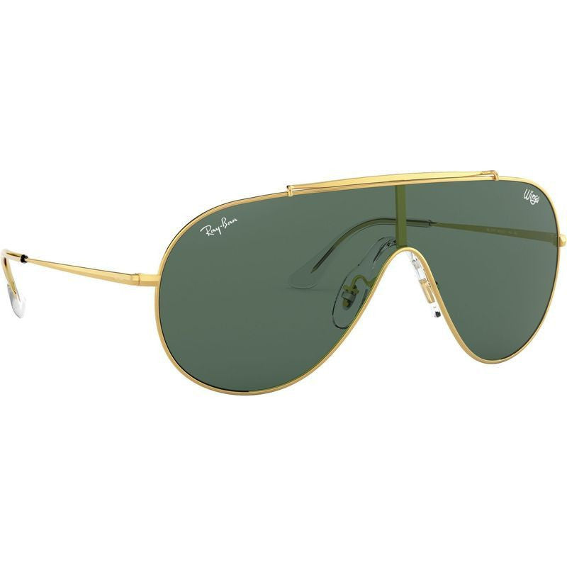 Wings RB3597, Gold/Dark Green Lenses