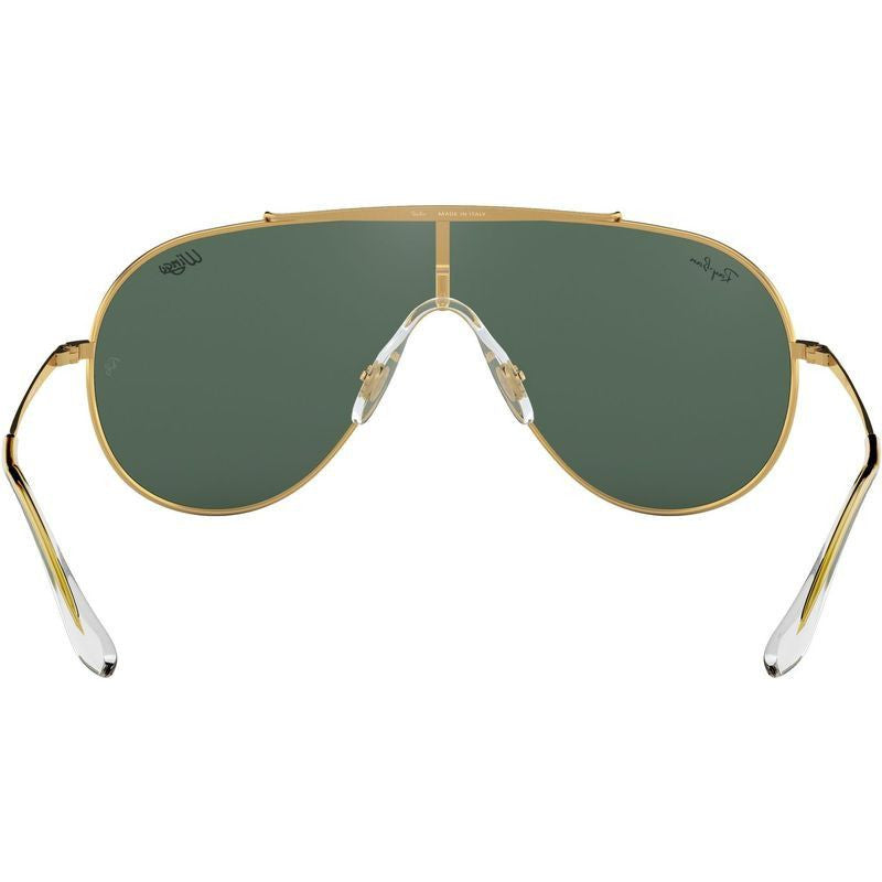 Wings RB3597, Gold/Dark Green Lenses