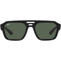 Corrigan RB4397, Black/Dark Green Lenses