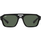 Corrigan RB4397, Black/Dark Green Lenses