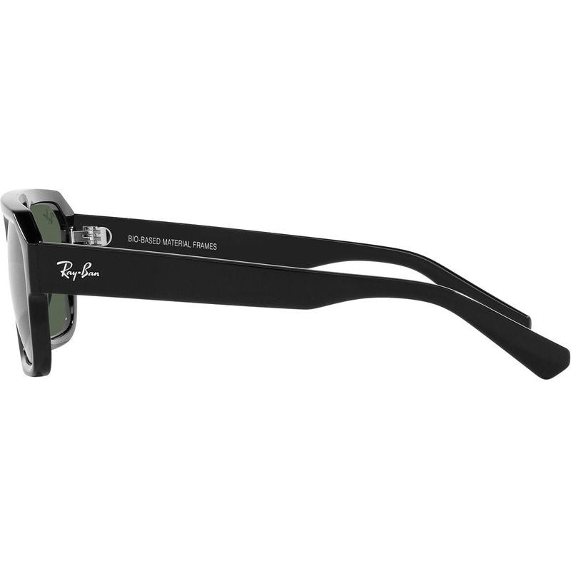 Corrigan RB4397, Black/Dark Green Lenses