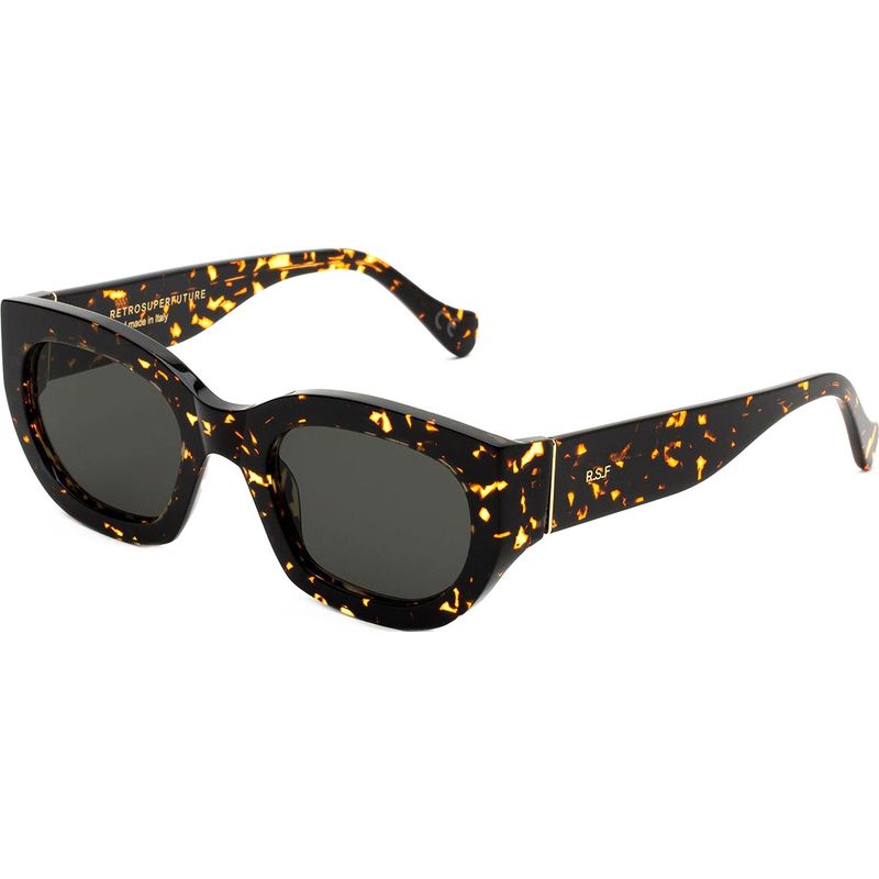 Retrosuperfuture Alva Spotted Havana Black Angle