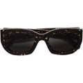 Retrosuperfuture Alva Spotted Havana Black Front