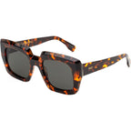 Retrosuperfuture Piscina Burnt Havana Black Angle