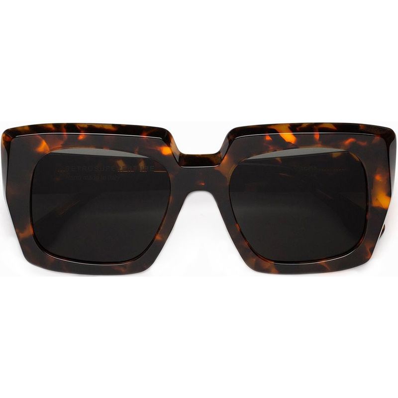 Retrosuperfuture Piscina Burnt Havana Black Front