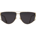 Retrosuperfuture Premio Gold Black Front