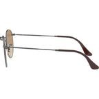 Round Flat Lens RB3447N, Gunmetal/Brown Gradient Glass Lenses