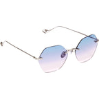 Newport, Silver/Blue Pink Gradient Lenses