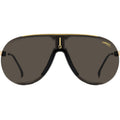 SUPERCHAMPION, Black and Gold/Dark Brown Lenses
