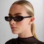 SL 557 SHADE, Black/Black Lenses
