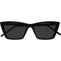 SL737 MICA THIN, Black/Black Lenses