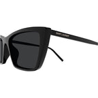 SL737 MICA THIN, Black/Black Lenses