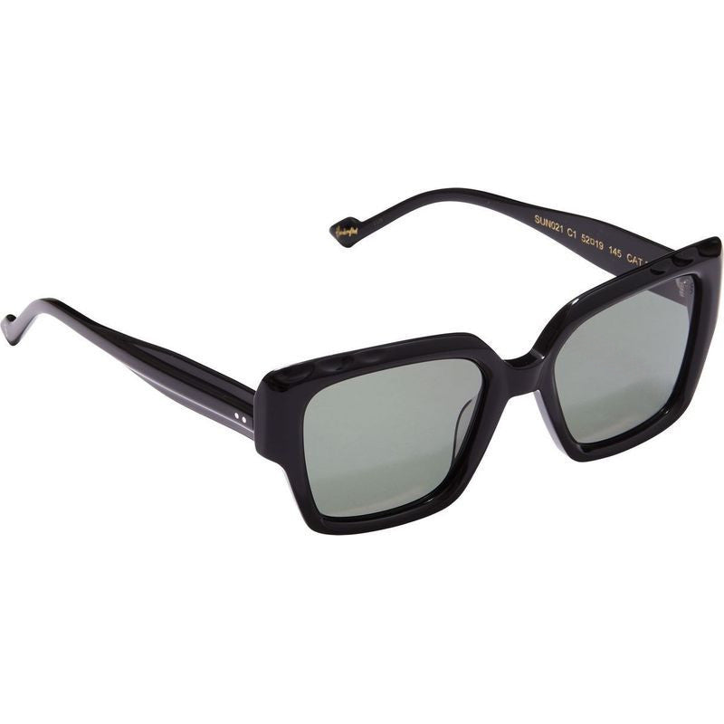 Ally, Black/Green Lenses