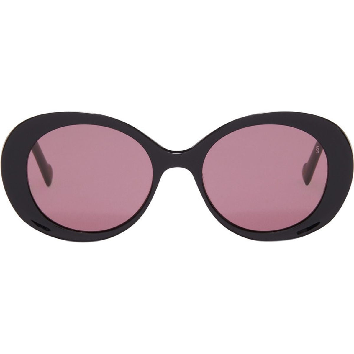 Amelia, Black/Burgundy Lenses
