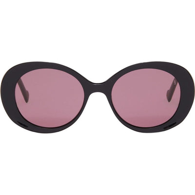 Amelia, Black/Burgundy Lenses