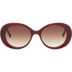 Amelia, Maroon/Brown Gradient Lenses