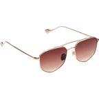 Andrea, Gold/Brown Gradient Lenses