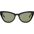 Asteria, Gloss Black/Green Lenses