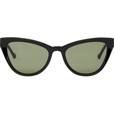 Asteria, Gloss Black/Green Lenses