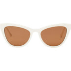 Asteria, White/Brown Lenses