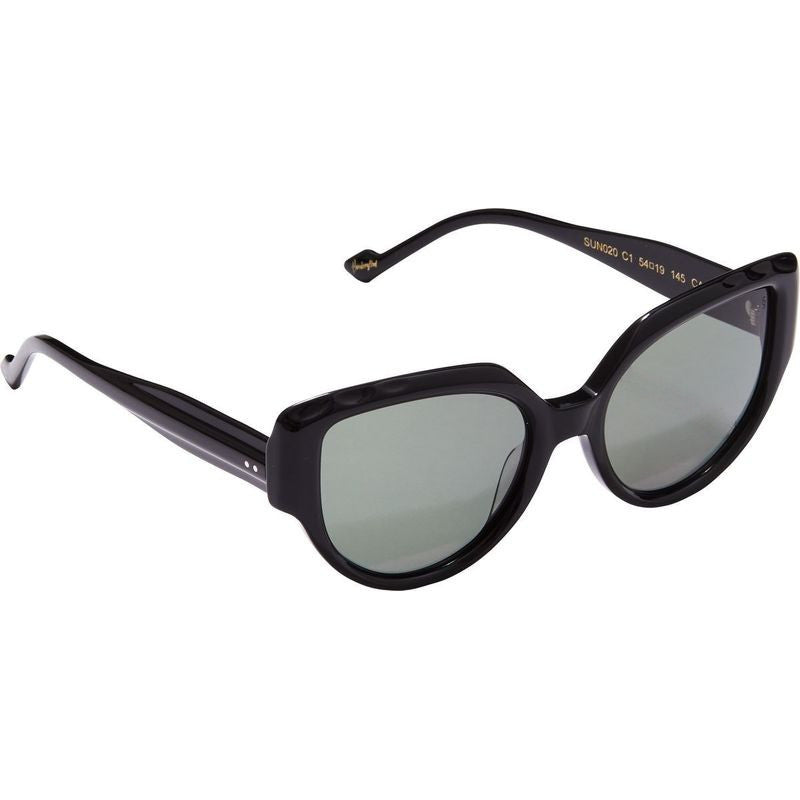 Lyla, Black/Green Lenses