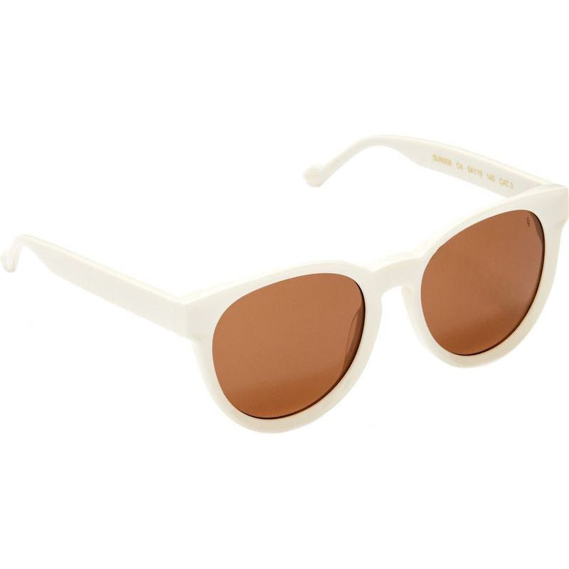 Calypso, White/Brown Lenses